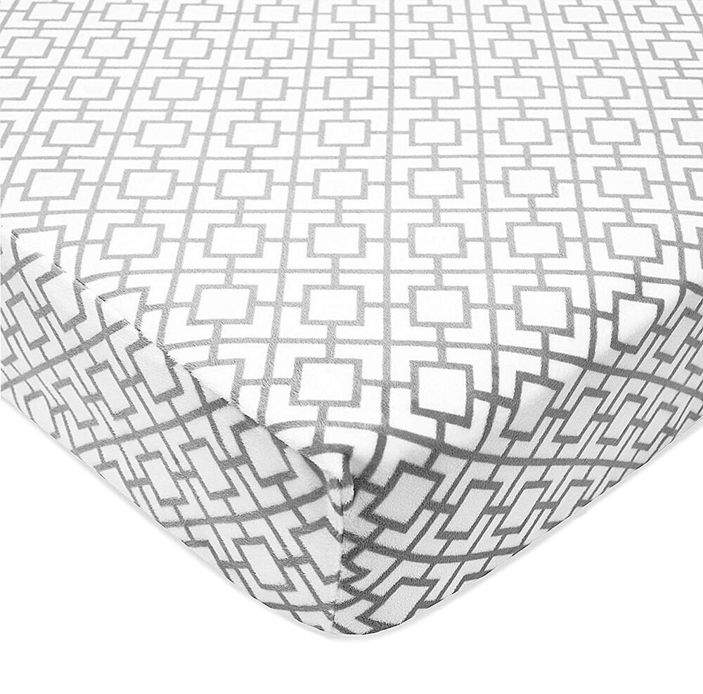 chenille crib sheet