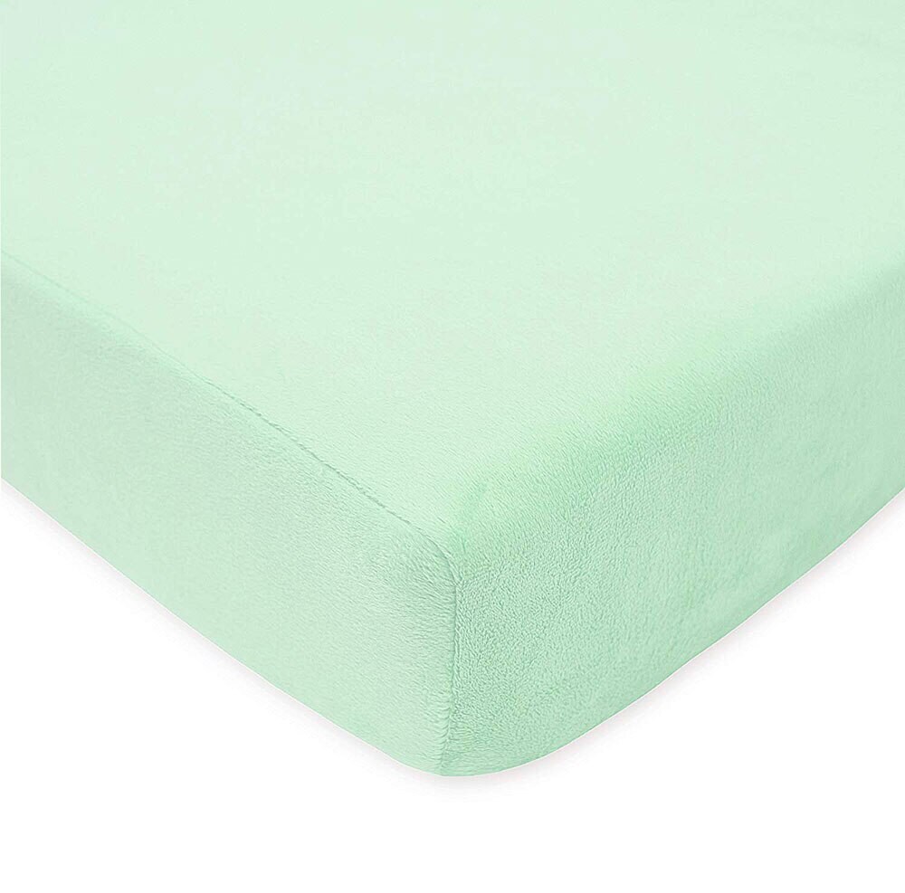 chenille crib sheet