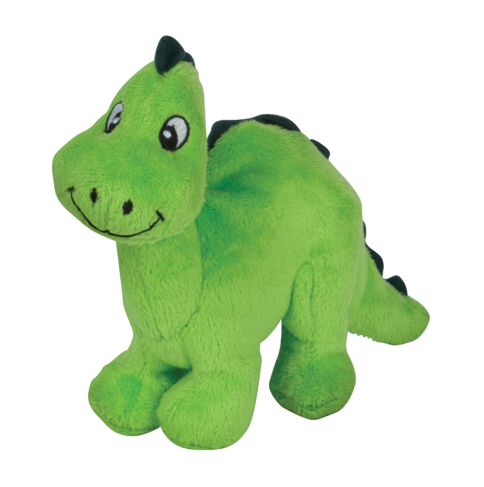 green dog plush