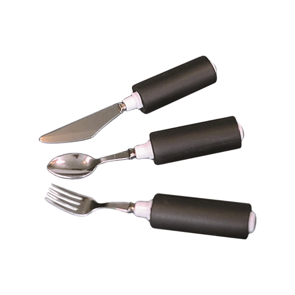 Utensil, soft handle, straight fork