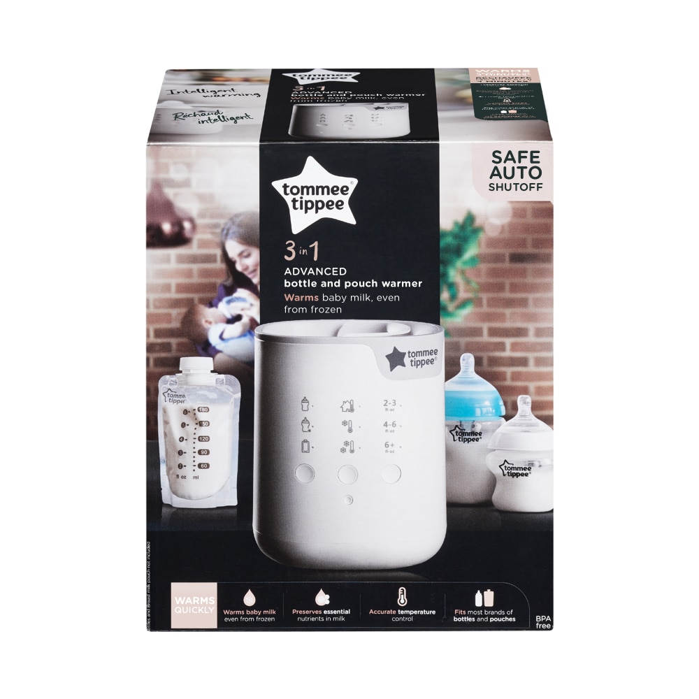 tommee tippee bottle warmer temperature