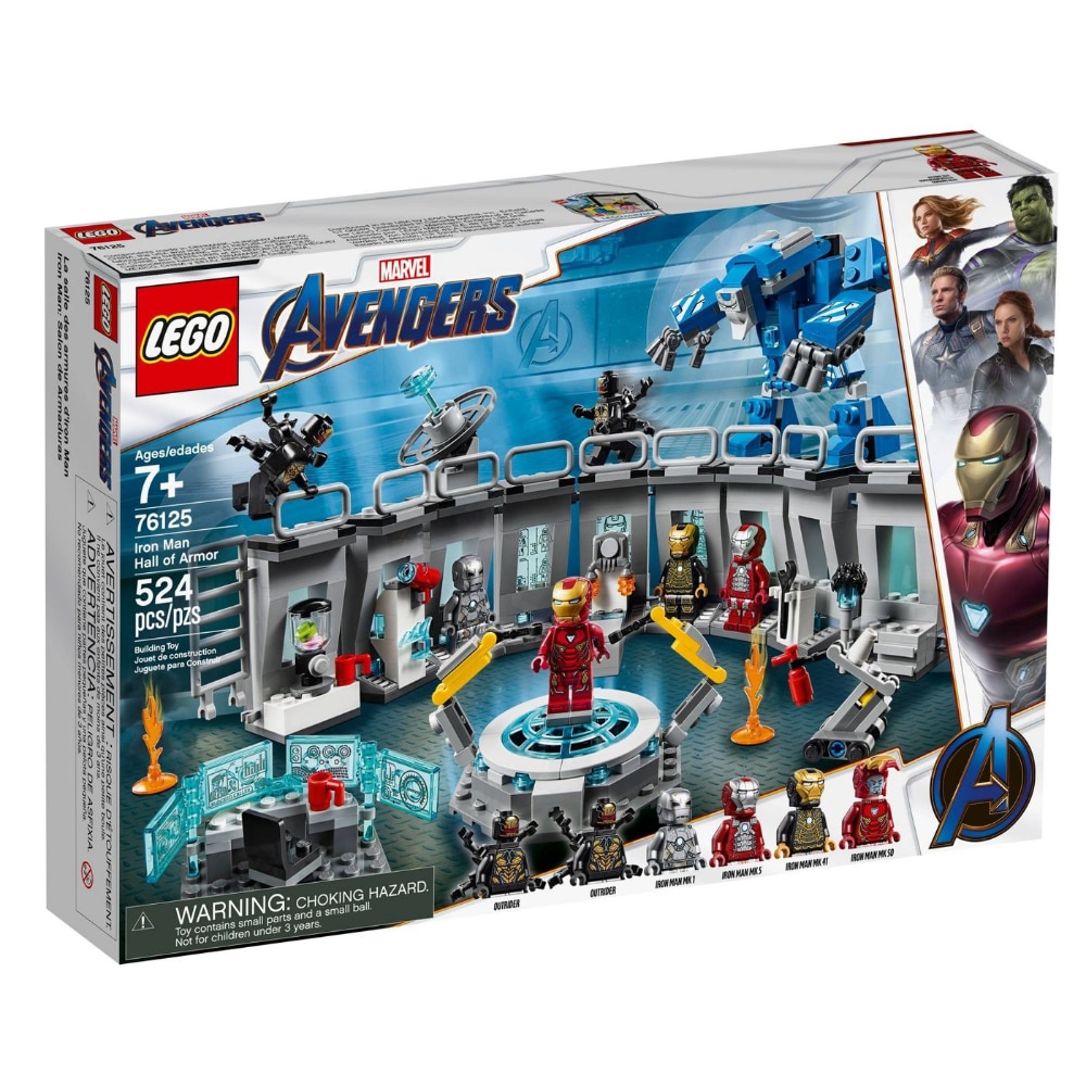 marvel avengers toy set