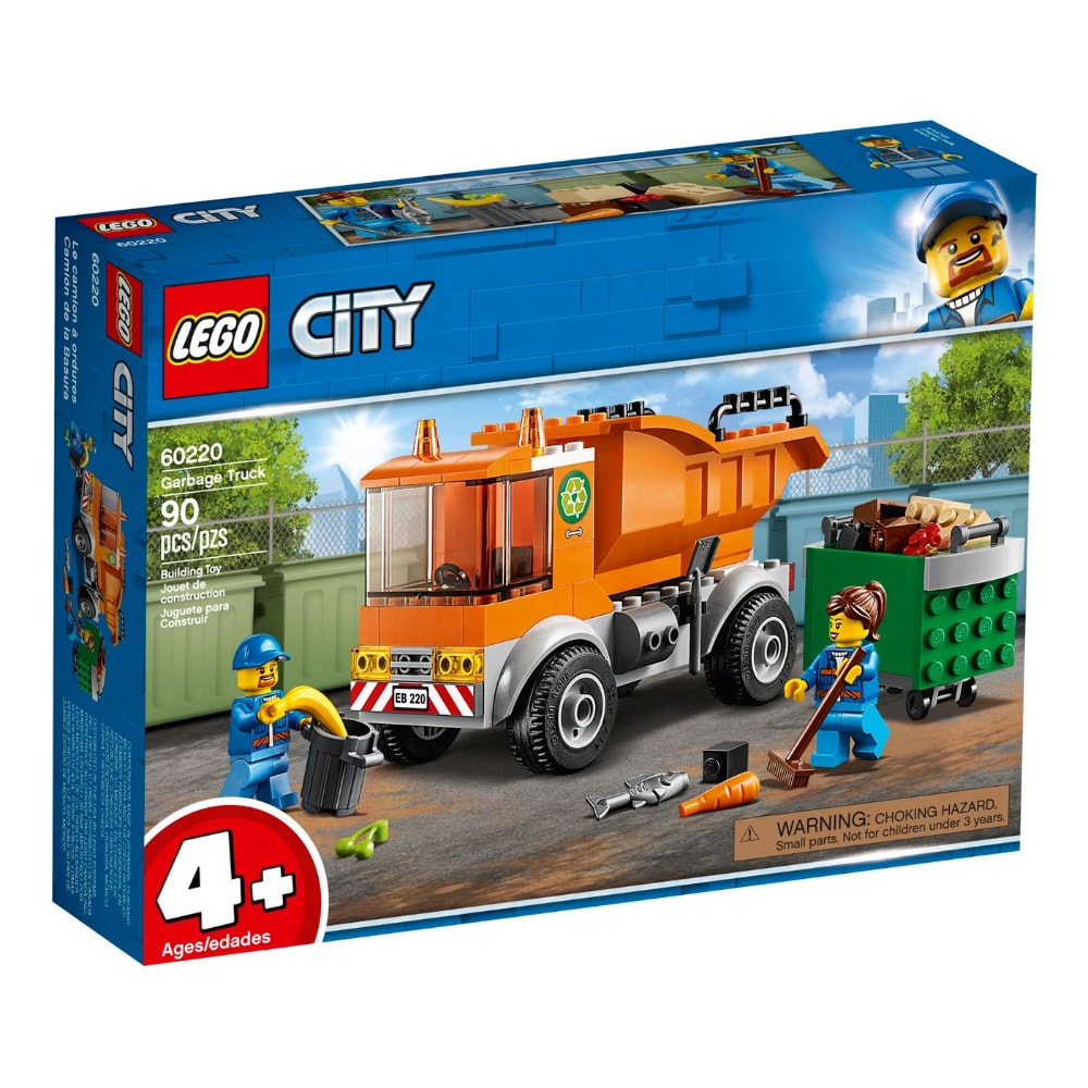 garbage truck crushing toys