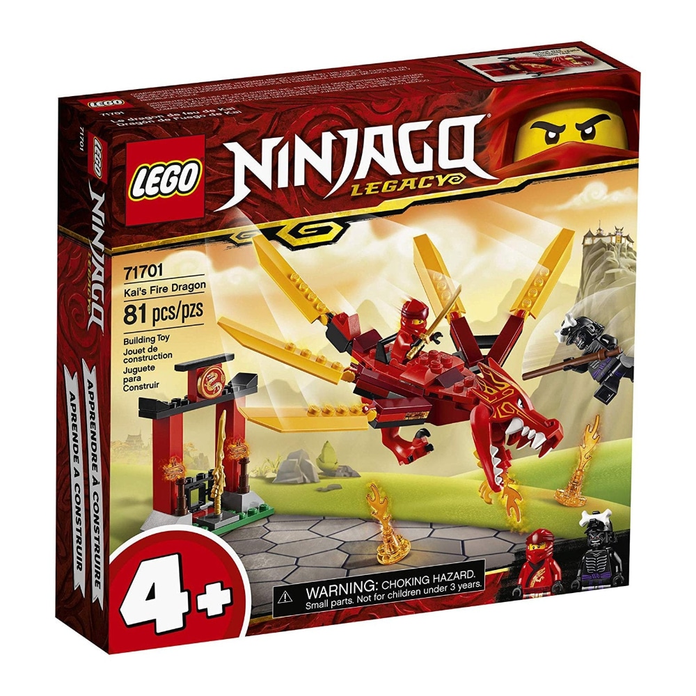 lego ninjago red dragon