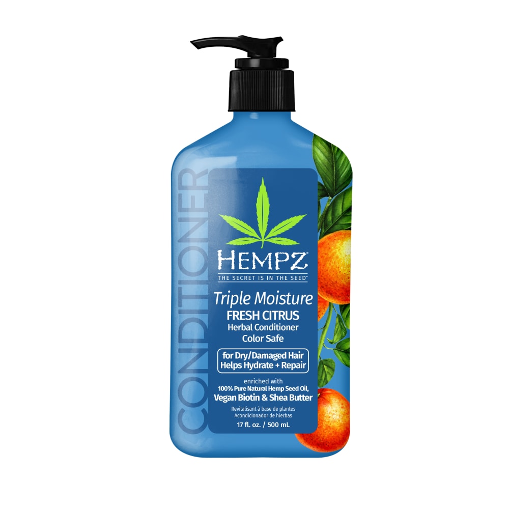 HEMPZ Triple Moisture Herbal Conditioner For Dry & Damaged Hair HEMPZ Triple Moisture Herbal Conditioner For Dry & Damaged Hair