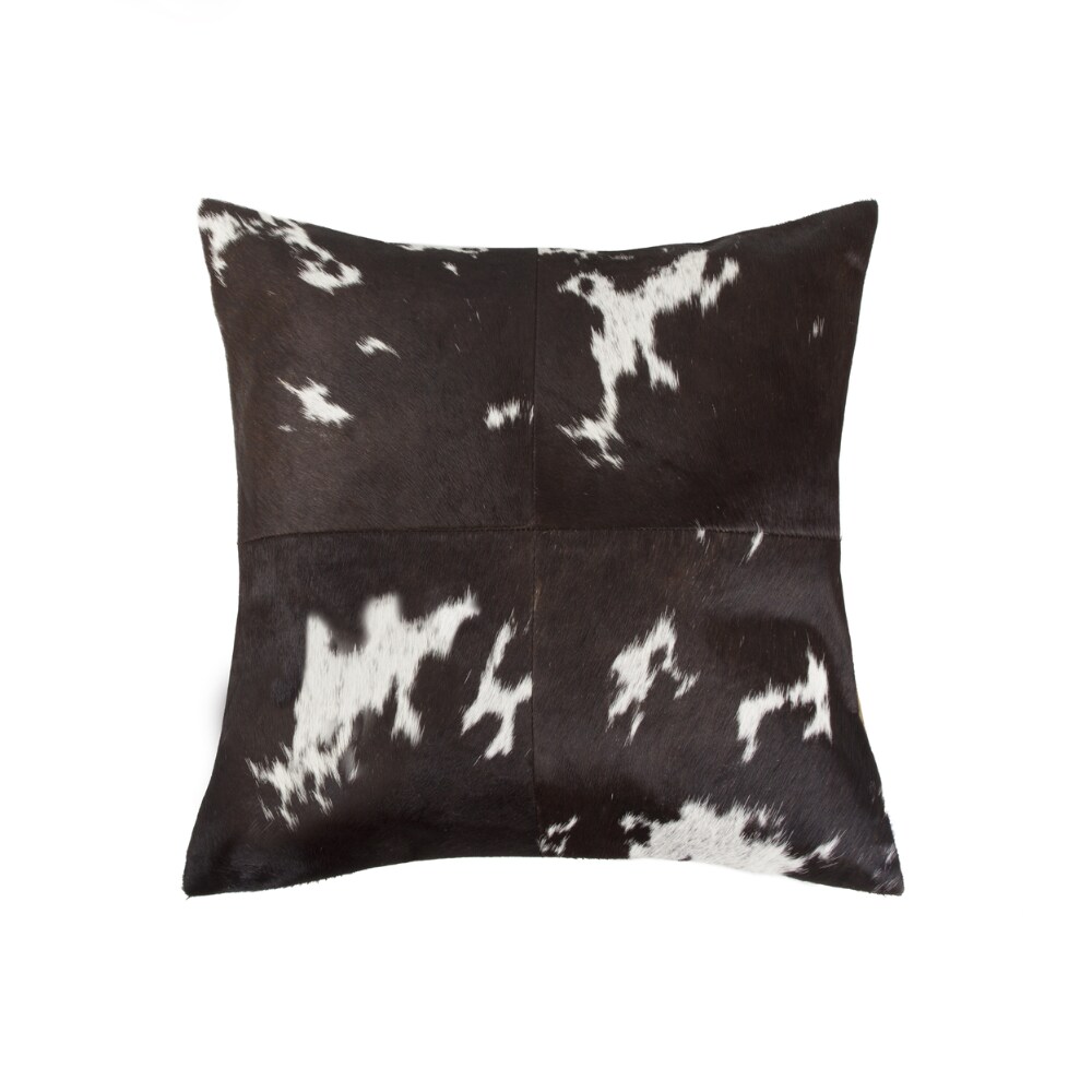 12 X 20 Chocolate Cowhide Throw Pillow 12 X 20 Chocolate Cowhide Throw Pillow