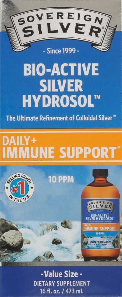Natural Immunogenics Sovereign Silver Bio Active Silver Hydrosol 16 Fl Oz Dillons Food Stores