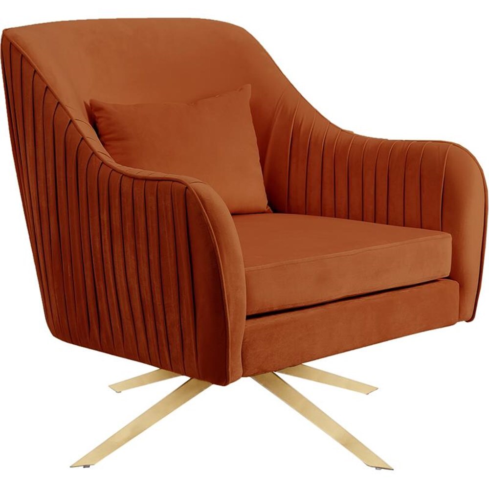 Meridian Furniture Paloma Velvet Swivel Accent Chair Meridian Furniture Paloma Velvet Swivel Accent Chair