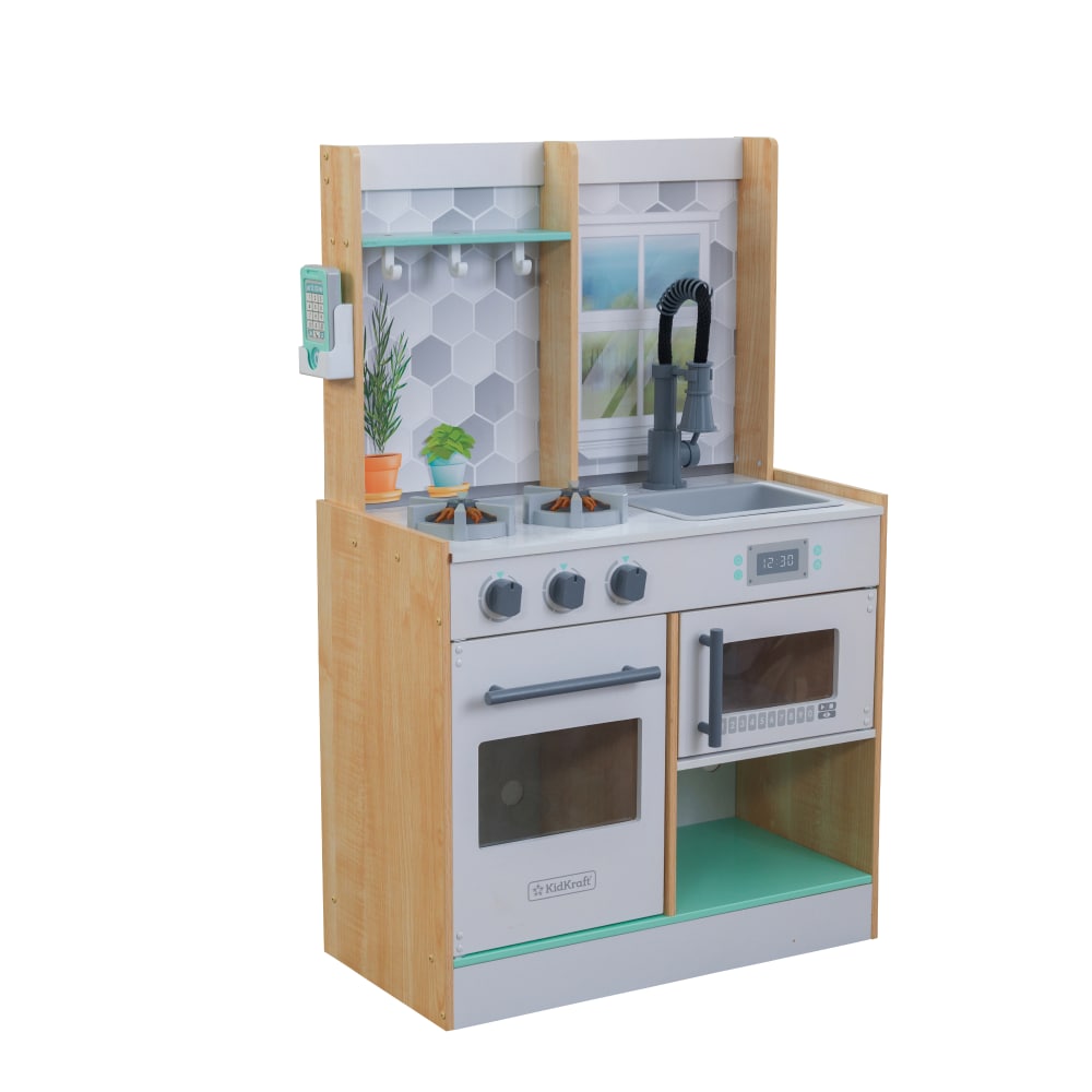 kidkraft wooden play kitchen