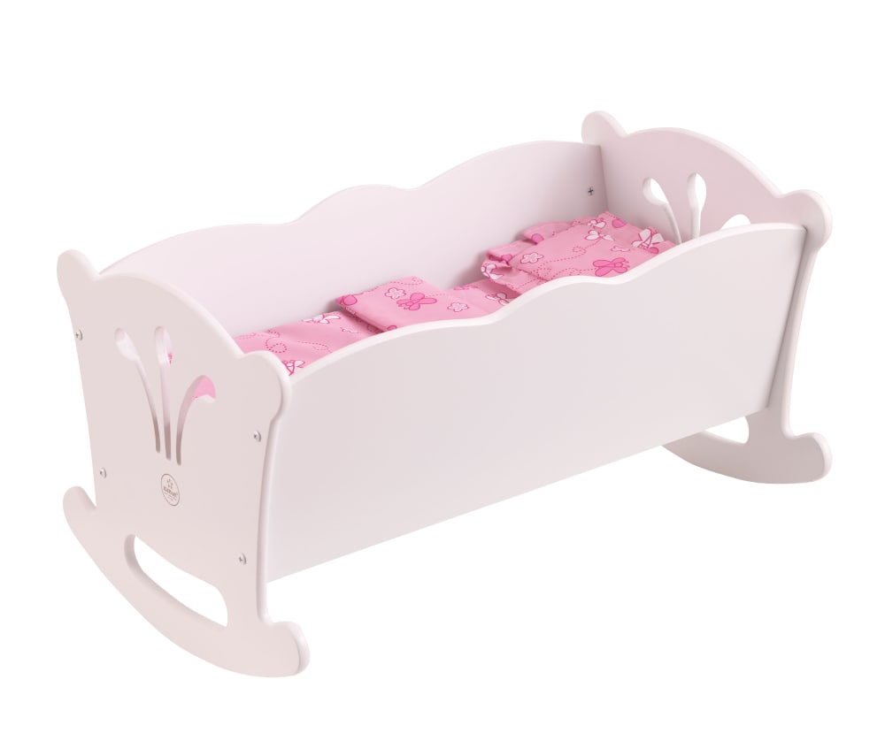 kidkraft tiffany bow lil doll cradle