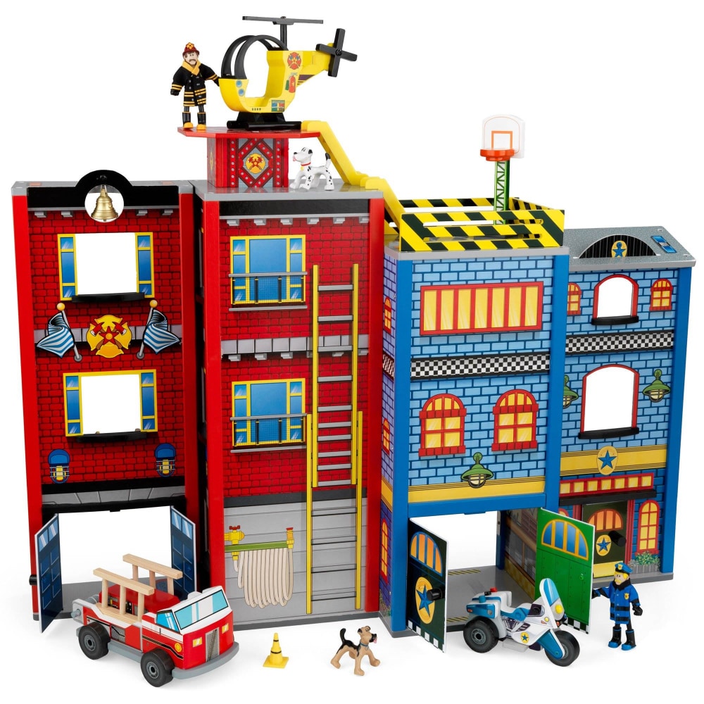 kidkraft hometown heroes wooden playset
