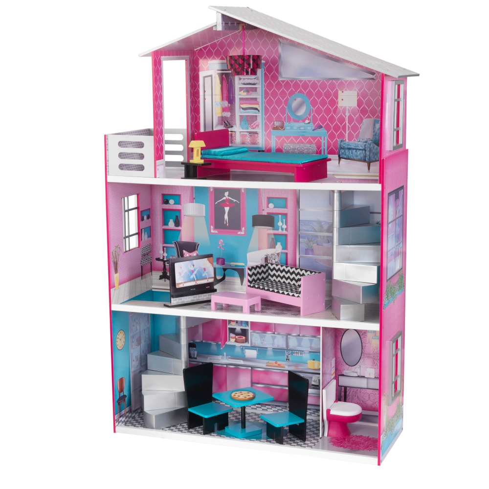kidkraft wooden dollhouse