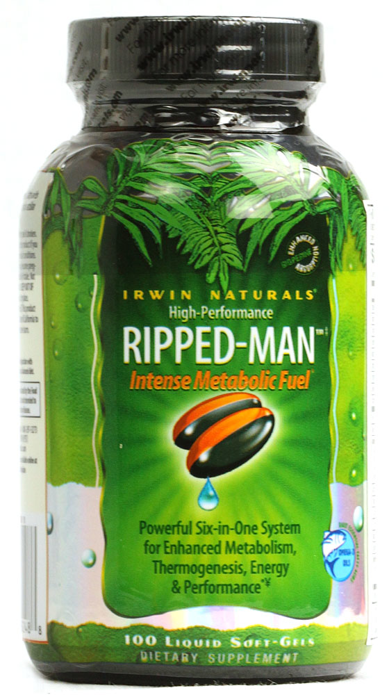 Irwin Naturals Ripped Man Metabolic Fuel 130 Ct Foods Co