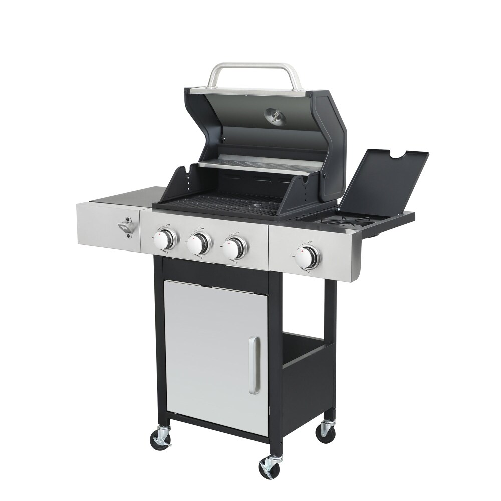 送料無料商品 |  公式 オンライン Gas Propane 3-Burner Mondawe BBQ Burner Side with Grill テープ・マスキングテープ