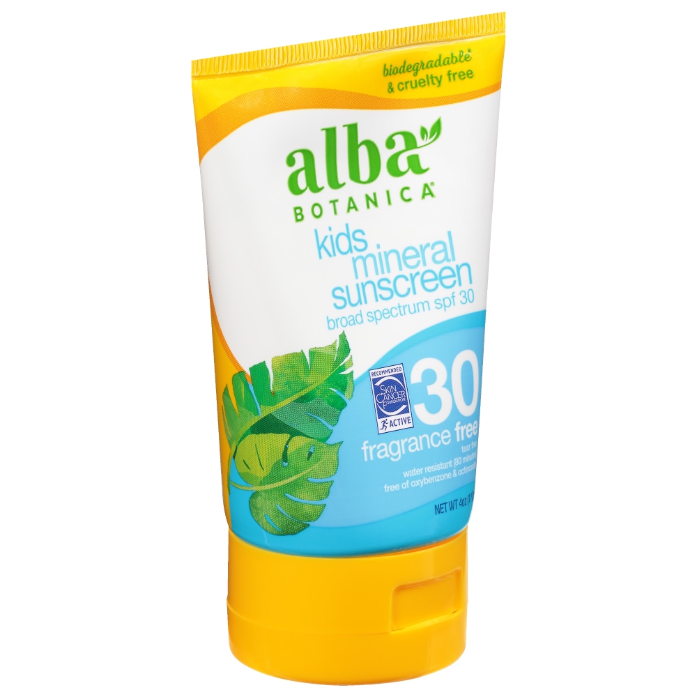 alba botanica baby mineral sunscreen