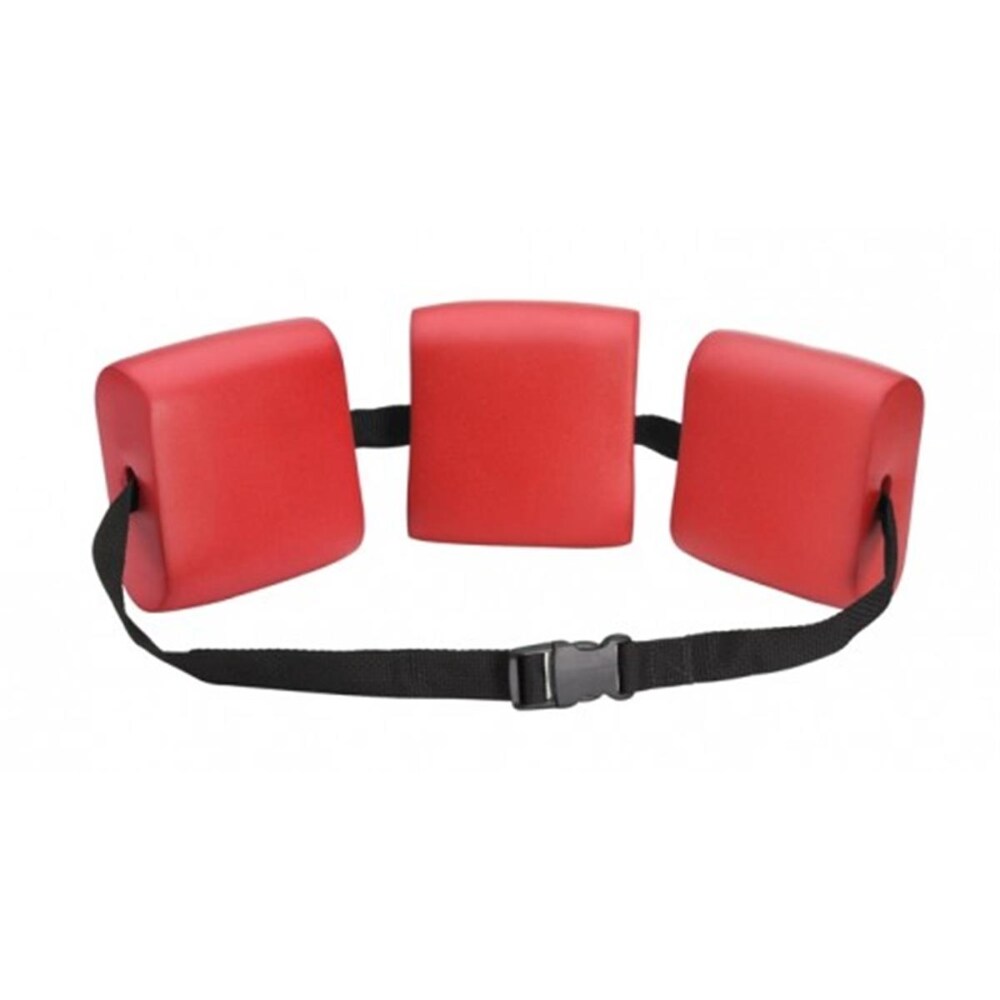 CanDo swim belt with three oval floats, red CanDo swim belt with three oval floats, red