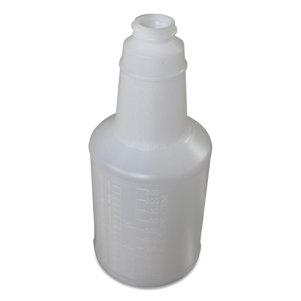 Plastic Bottles with Graduations, 24 oz, Clear, 24/Carton Plastic Bottles with Graduations, 24 oz, Clear, 24/Carton