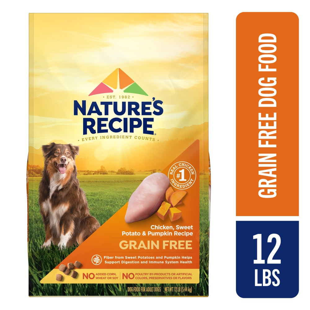 nature's recipe lamb and rice dog food