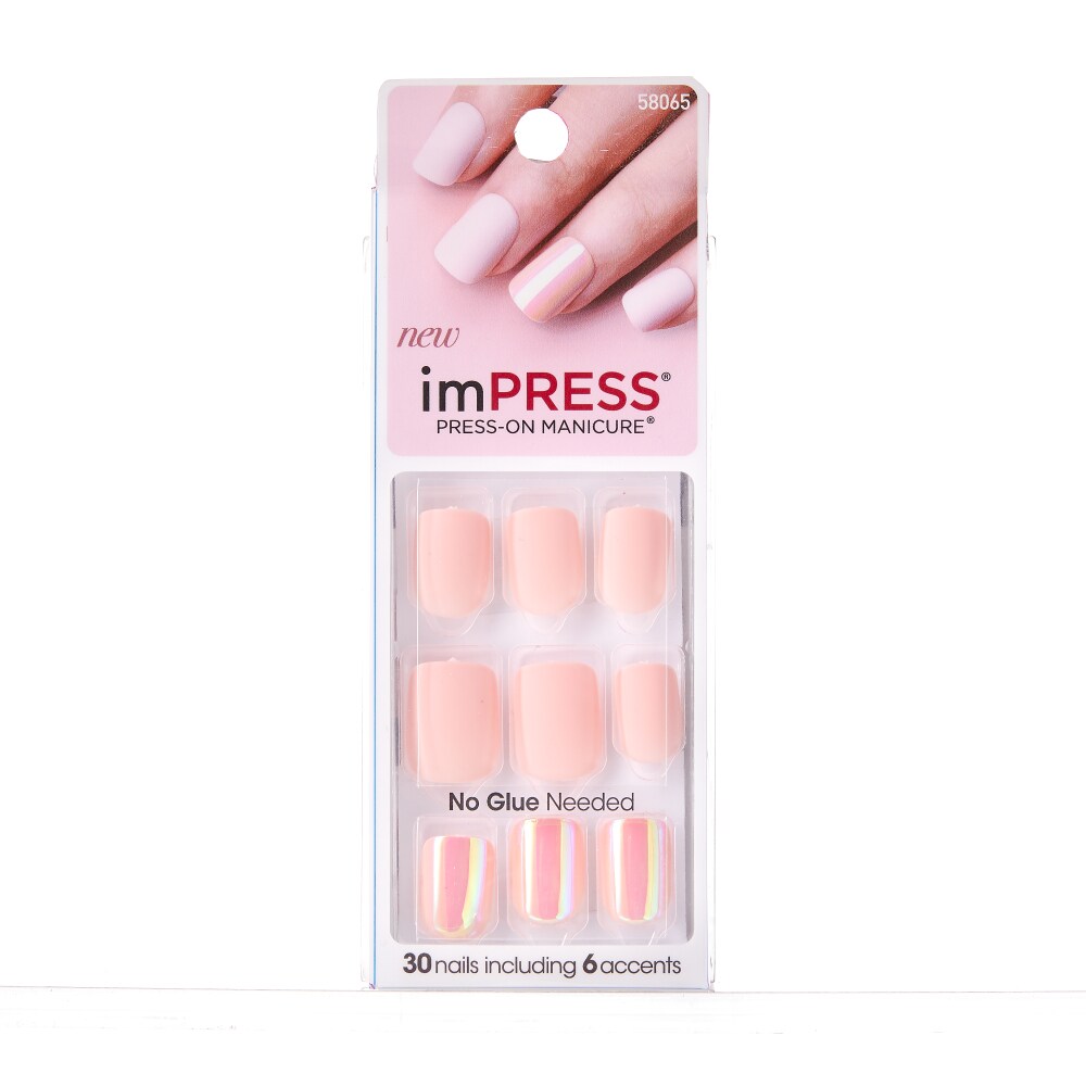 Fred Meyer Broadway Nails Impress Solid Press On Manicure 1 Ct