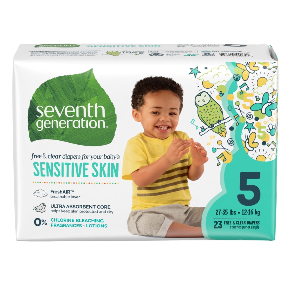seventh generation overnight diapers size 3