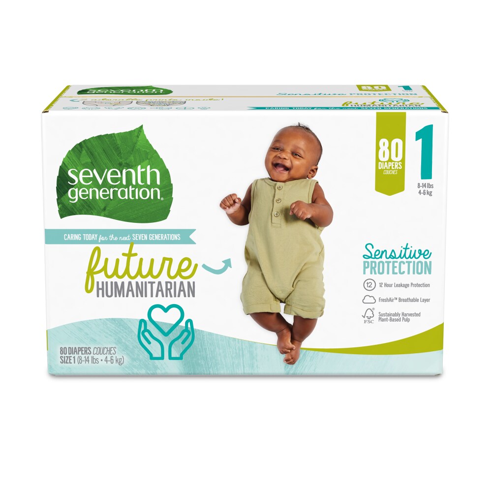 seventh generation diapers size 1