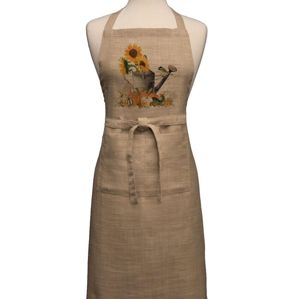 Fred Meyer Heritage Lace Autumn Garden Apron Natural 26 X 34 In 1