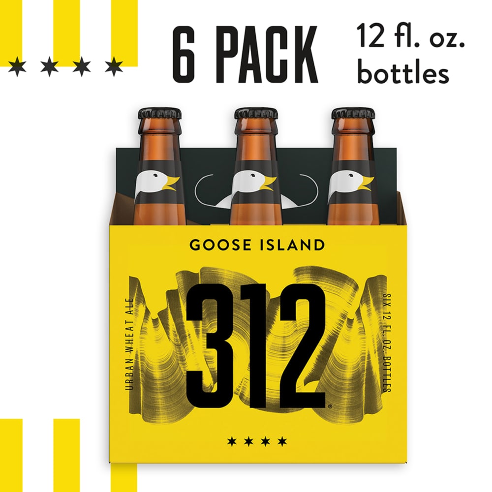 Goose Island 312 Urban Wheat Ale Craft Beer, 6 pk / 12 fl oz Goose Island 312 Urban Wheat Ale Craft Beer, 6 pk / 12 fl oz