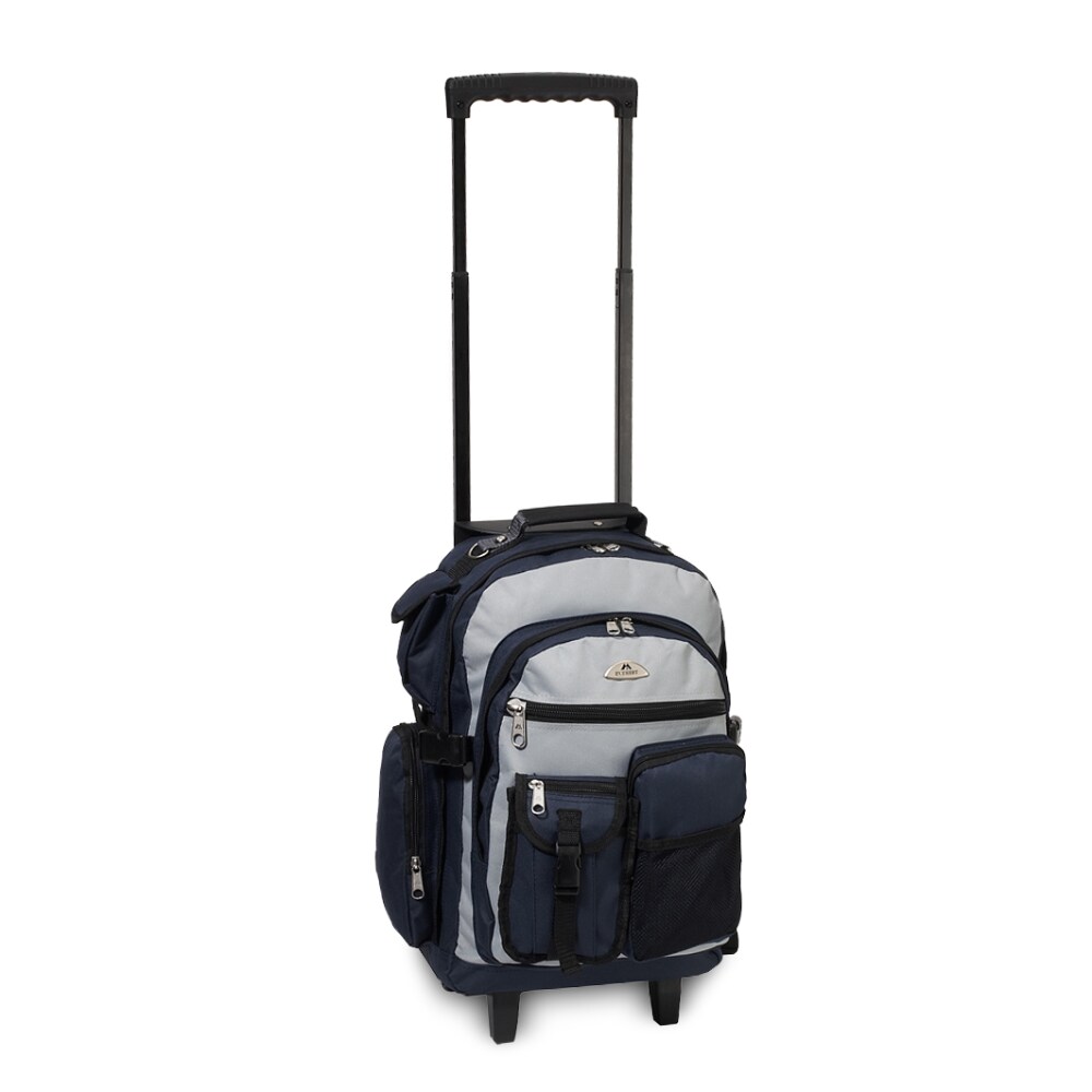 suitcase backpack wheels
