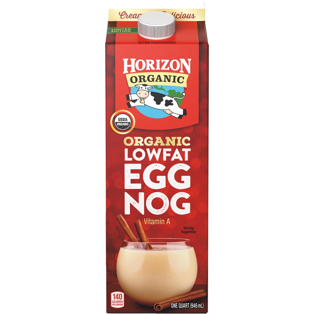 Kroger Horizon Organic Lowfat Egg Nog 1 Qt