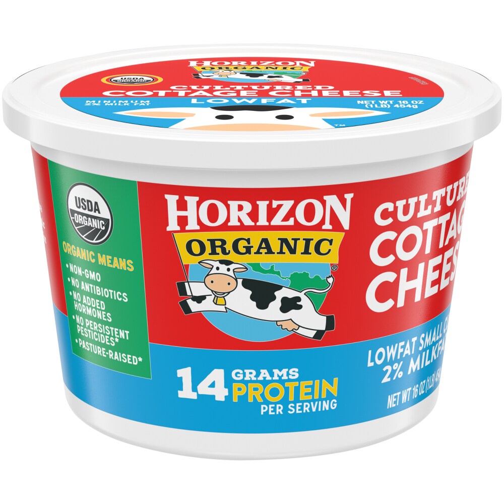 Ralphs Horizon Organic Lowfat Cultured Cottage Cheese 16 Oz