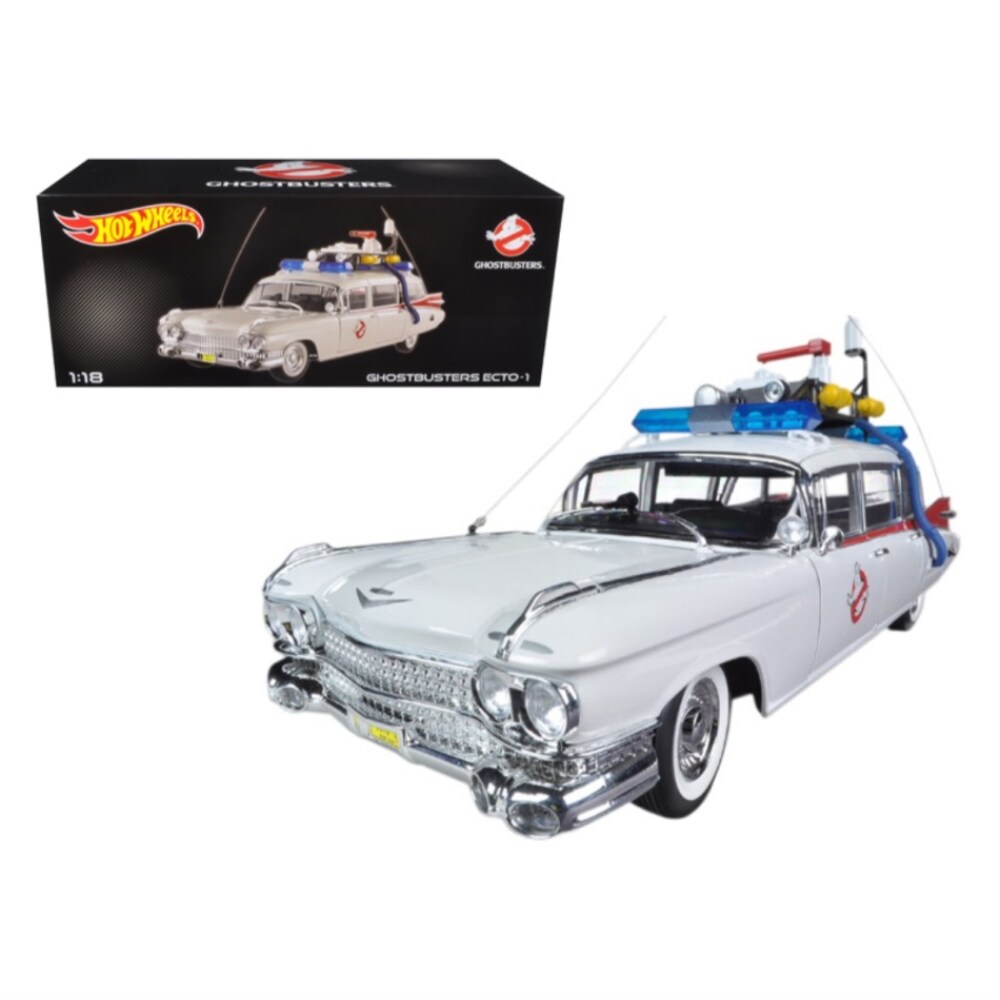 POLAR LIGHTS GHOSTBUSTERS ECTO-1 CADILLAC AMBULANCE 1/25