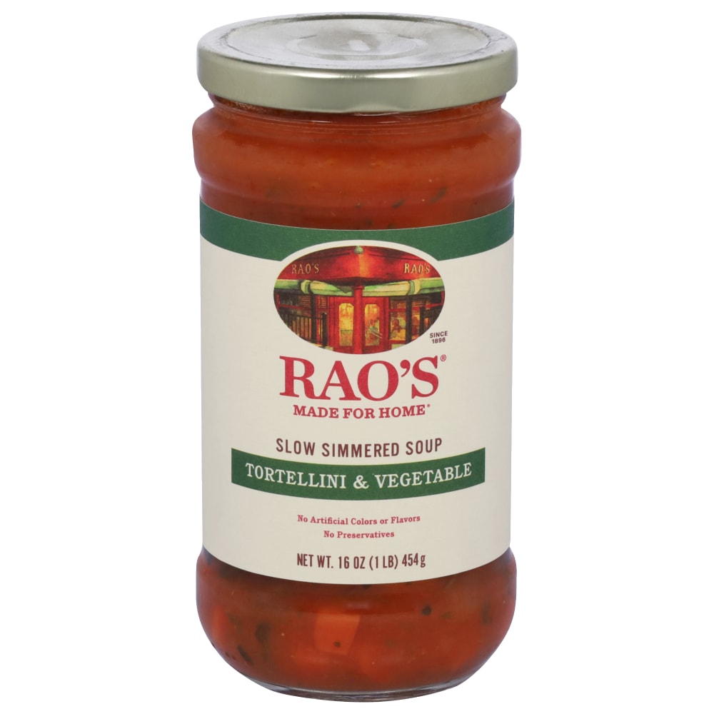 Rao's® Tortellini & Vegetable Slow Simmered Soup, 16 oz - Kroger