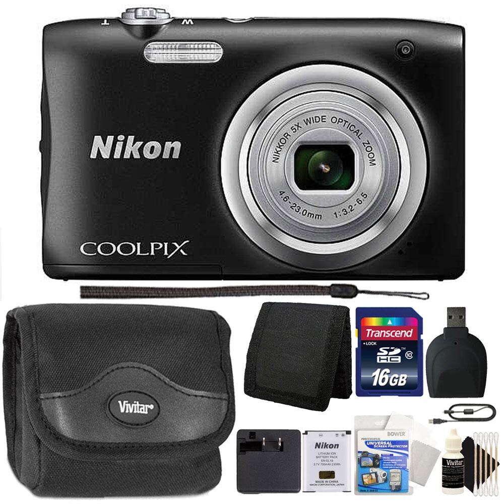 Nikon Coolpix A100 20.1mp Compact Digital Camera 5x Optical Nikon Coolpix A100 20.1mp Compact Digital Camera 5x Optical