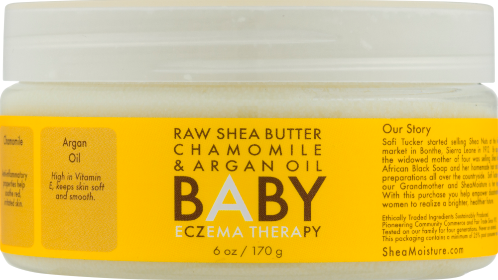 raw shea butter chamomile & argan oil