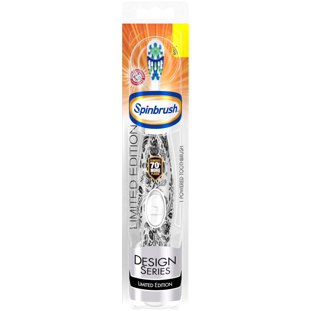 Arm Hammer Spinbrush Limited Edition Designer Series Soft Powered Toothbrush 1 Ct Fry S Food Stores