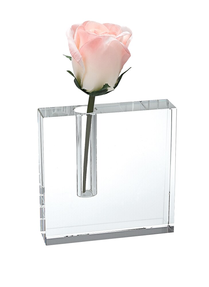 5 Hand Crafted Crystal Bud Vase 5 Hand Crafted Crystal Bud Vase