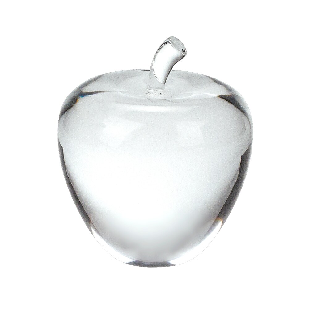 Solid Crystal Apple Paperweight Solid Crystal Apple Paperweight