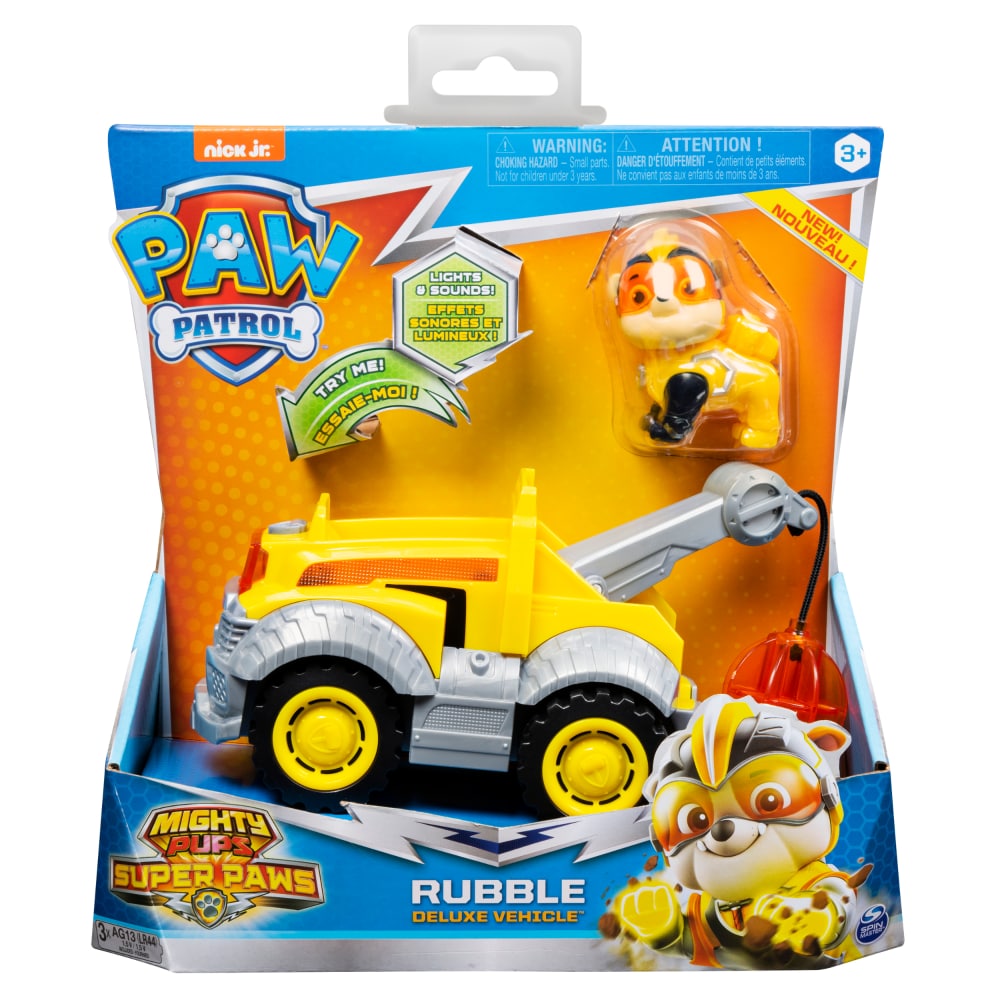 paw patrol rubble construction vehicle