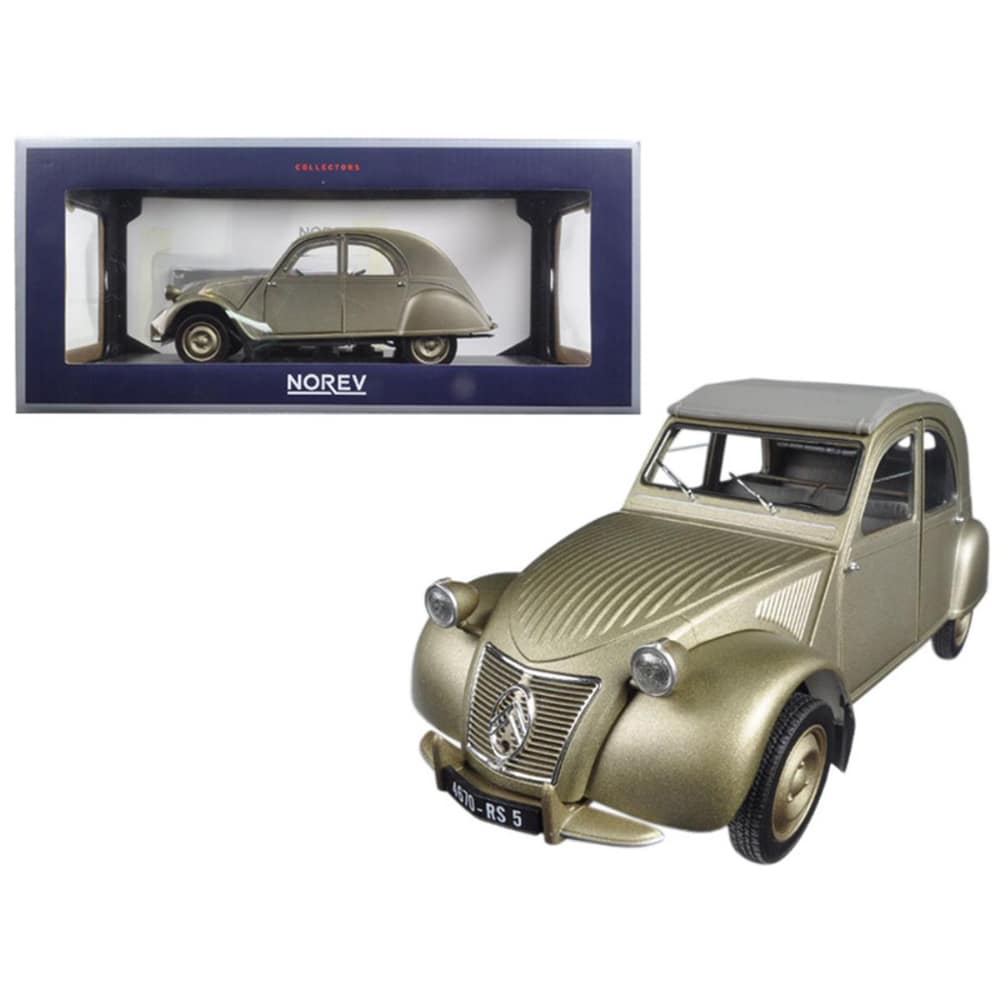 Maisto SB 1/18 - Citroen 2CV 1952 Gray Open | eBay