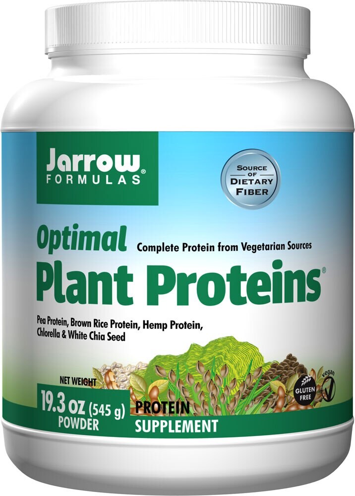 Jarrow Formulas Optimal Plant Proteins 19 3 Oz Dillons Food Stores