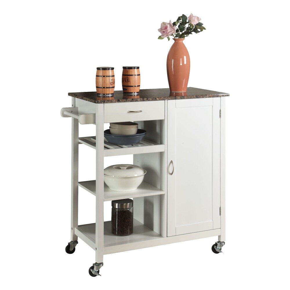 White Finish Wood Kitchen Storage Cabinet White Finish Wood Kitchen Storage Cabinet