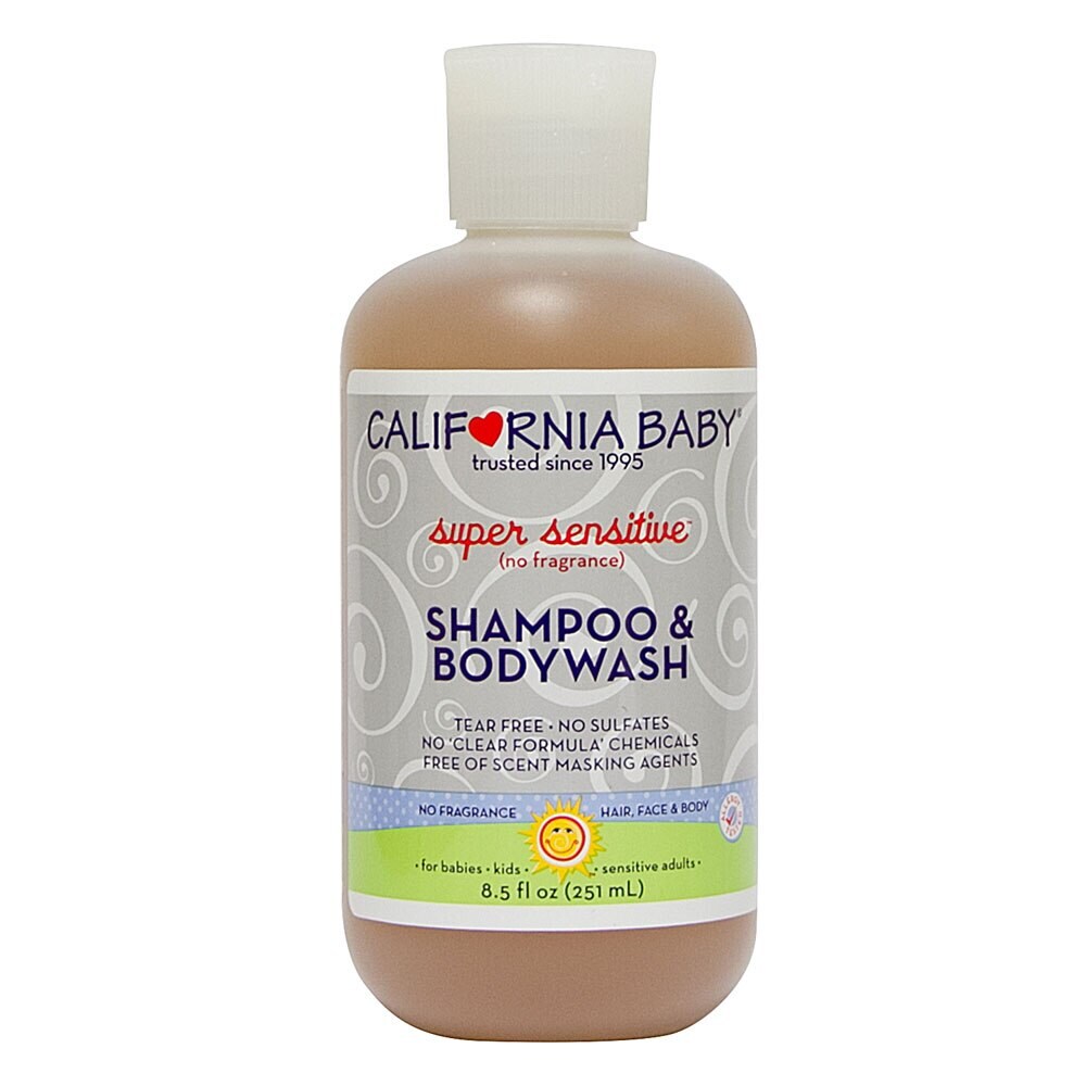 california baby eczema shampoo & bodywash