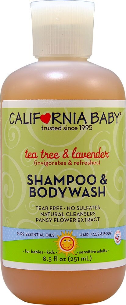 california baby tea tree lavender shampoo