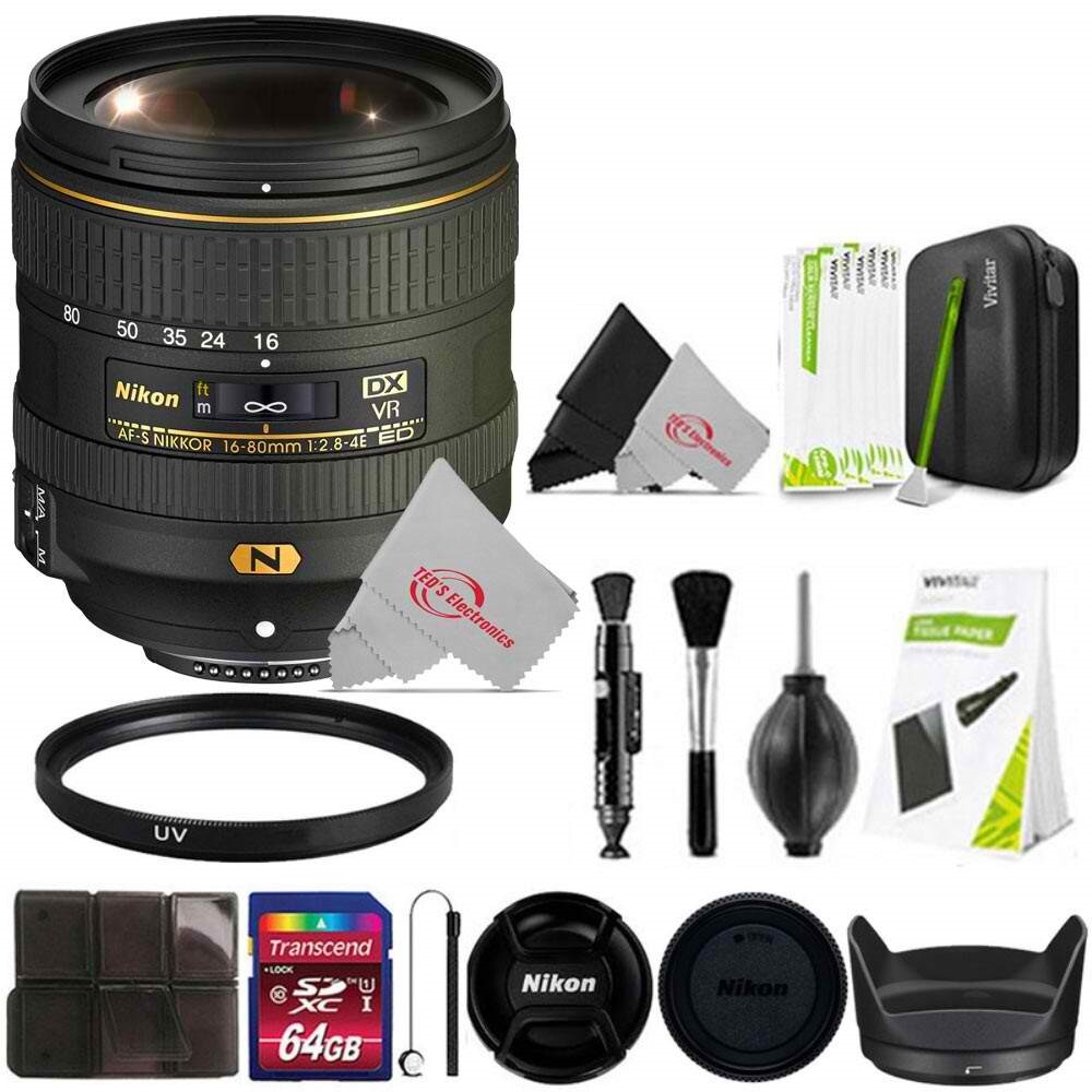 Amazon.com : Nikon 16-80mm f/2.8-4E VR DX AF-S ED Zoom