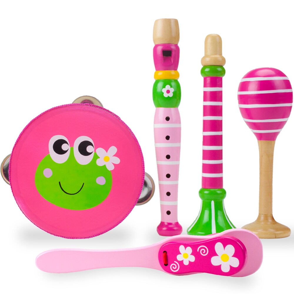 baby wooden instrument set