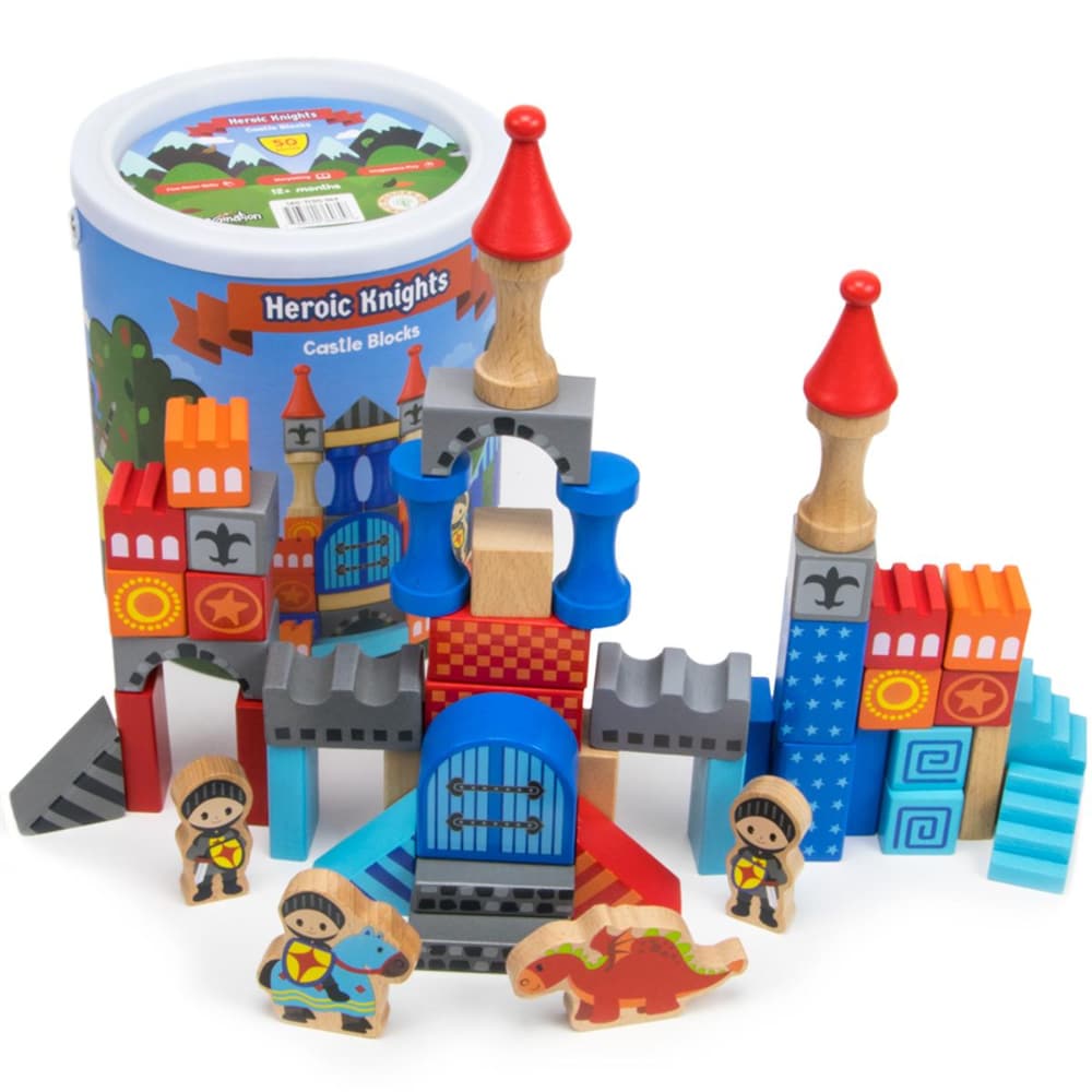 castle with blocks