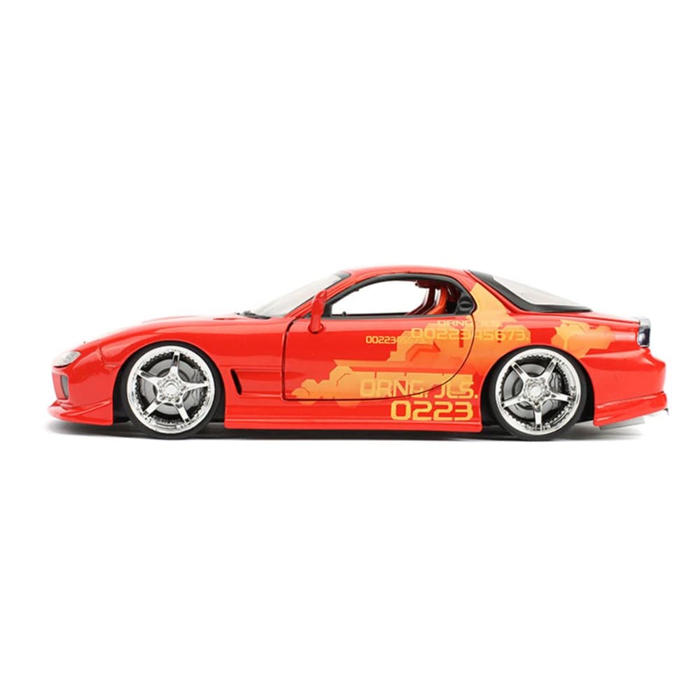 Jada Toys JAD30747 Orange Julius Mazda RX-7 Fast & Furious