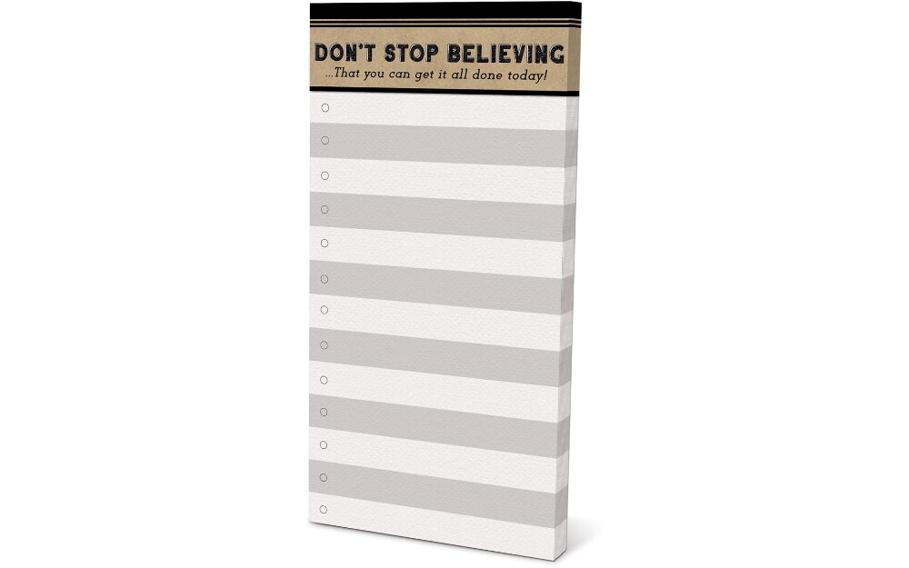 Molly & Rex Don't Stop Believing Magnetic List Pad