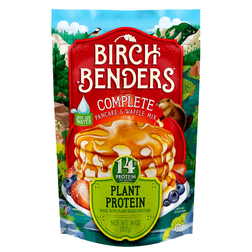 Birch Benders Plant Protein Pancake & Waffle Mix, 14 oz