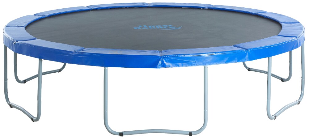 King Soopers Upper Bounce Round Trampoline With Blue Safety Pad 12 Ft